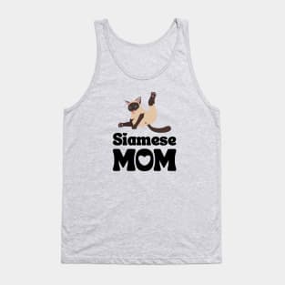 Siamese Mom / Siamese Cat Mama / Funny Cat Shirt / Gift for Siamese Cat Lover Tank Top